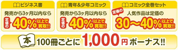 買取増量キャンペーン!