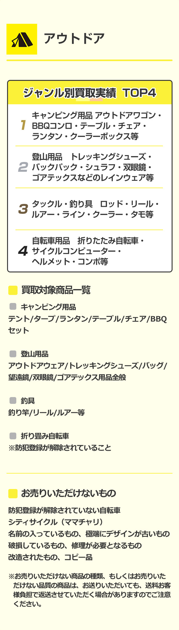 アウトドア 詳細