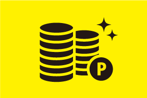 たくさんのポイントのイメージ