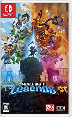 Minecraft Legends -Switch買取ページのメインイメージです。