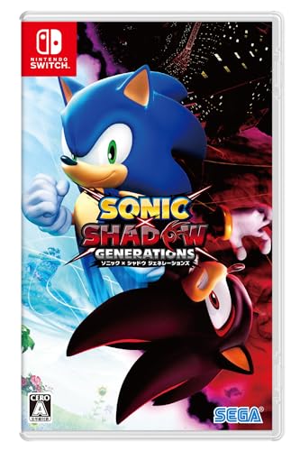 ソニック × シャドウ ジェネレーションズ - Switch買取ページのメインイメージです。