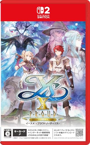 イースX -Proud NORDICS- -Nintendo Switch 2買取ページのメインイメージです。