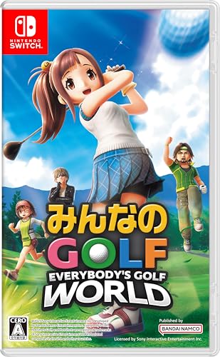 みんなのGOLF WORLD -Switch買取ページのメインイメージです。