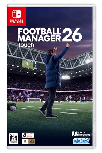 Football Manager 26 Touch - Switch買取ページのメインイメージです。