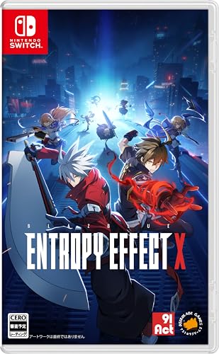 BLAZBLUE ENTROPY EFFECT X -Switch買取ページのメインイメージです。