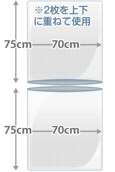 ゴルフバッグ用の買取箱のイメージ