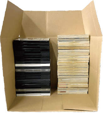 小型商品用買取箱の収納イメージ