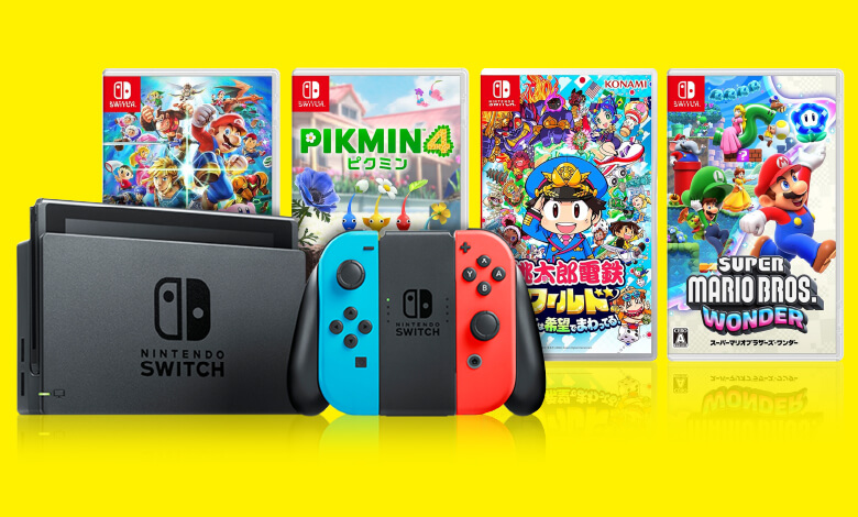 Switch本体 Switchソフトまとめ売り がたい