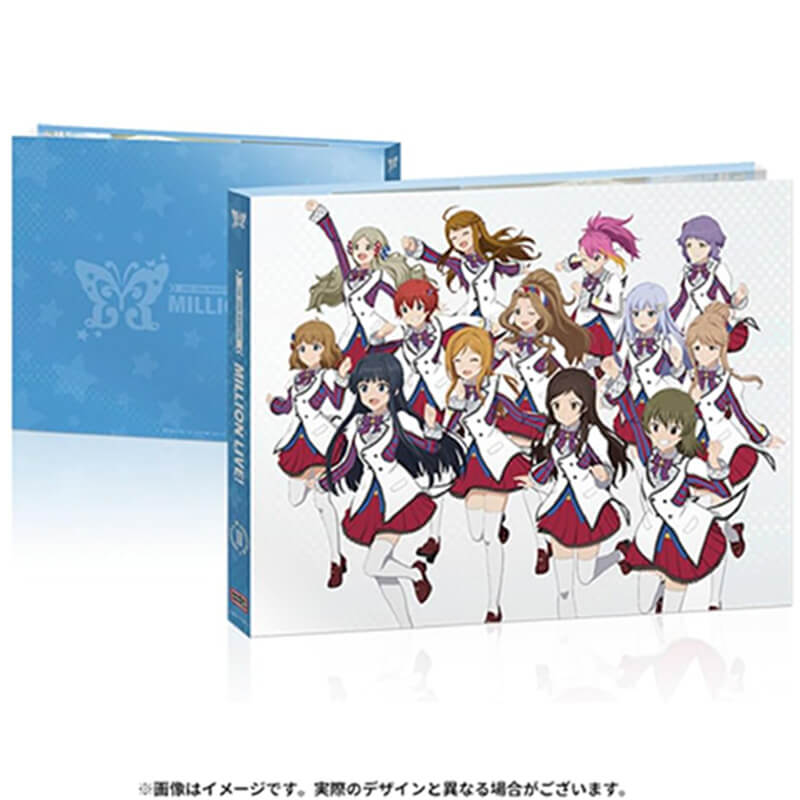 アニメBlu-ray アイドルマスター ミリオンライブ![特装版] 全3巻