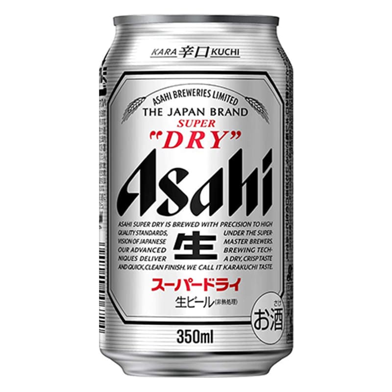 アサヒ スーパードライ ビール 350ml × 24本買取のイメージ