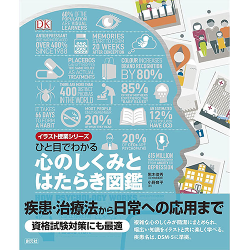 ひと目でわかる 心のしくみとはたらき図鑑（イラスト授業シリーズ） / 黒木俊秀(監修), 小野良平(翻訳)の買取商品イメージ