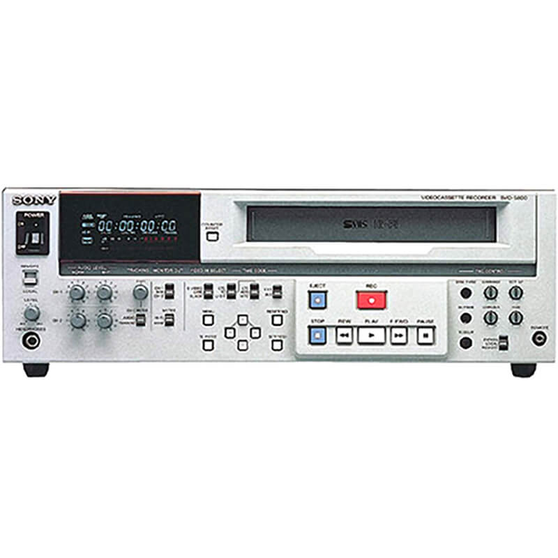 ソニー / SONY / 業務用 S-VHSビデオデッキ / SVO-5800 買取のイメージ