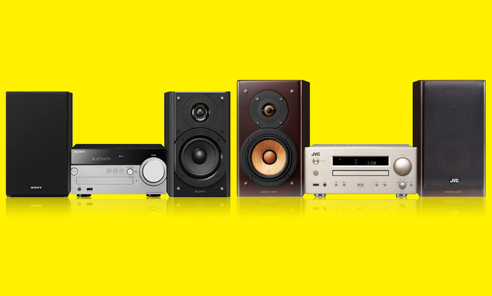 ミニコンポ・システムコンポ買取ページのメインイメージです。