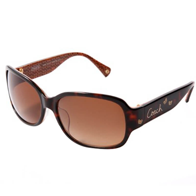 コーチ / サングラス / カリスビッグフレーム トータスブラウン シグネチャー柄ハードケース付きの買取商品イメージ