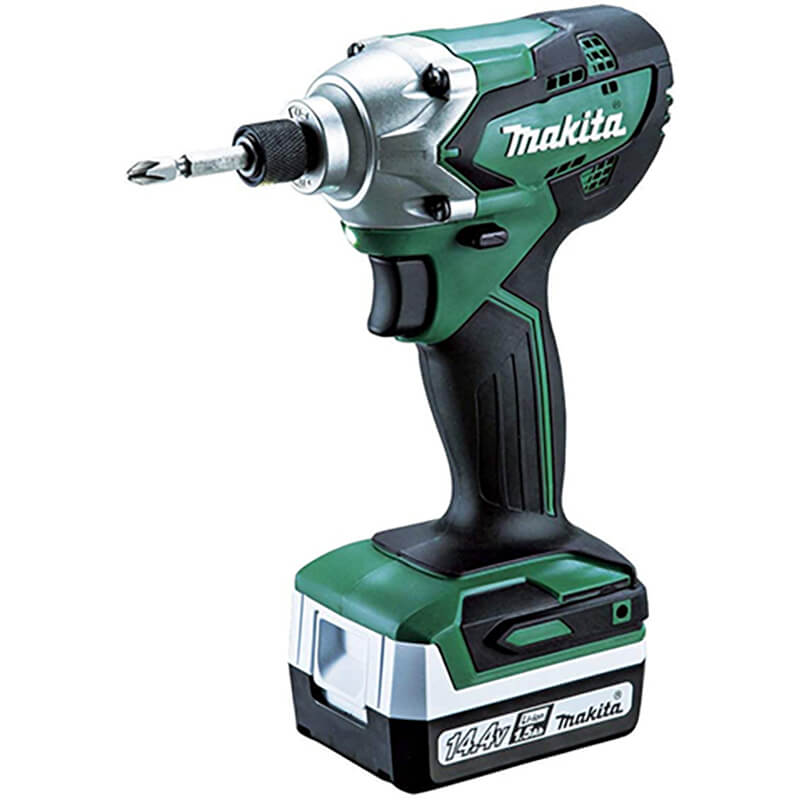 マキタ / インパクトドライバMTD001 14.4V / 1.5Ahバッテリ2本・充電器・ケース付買取のイメージ