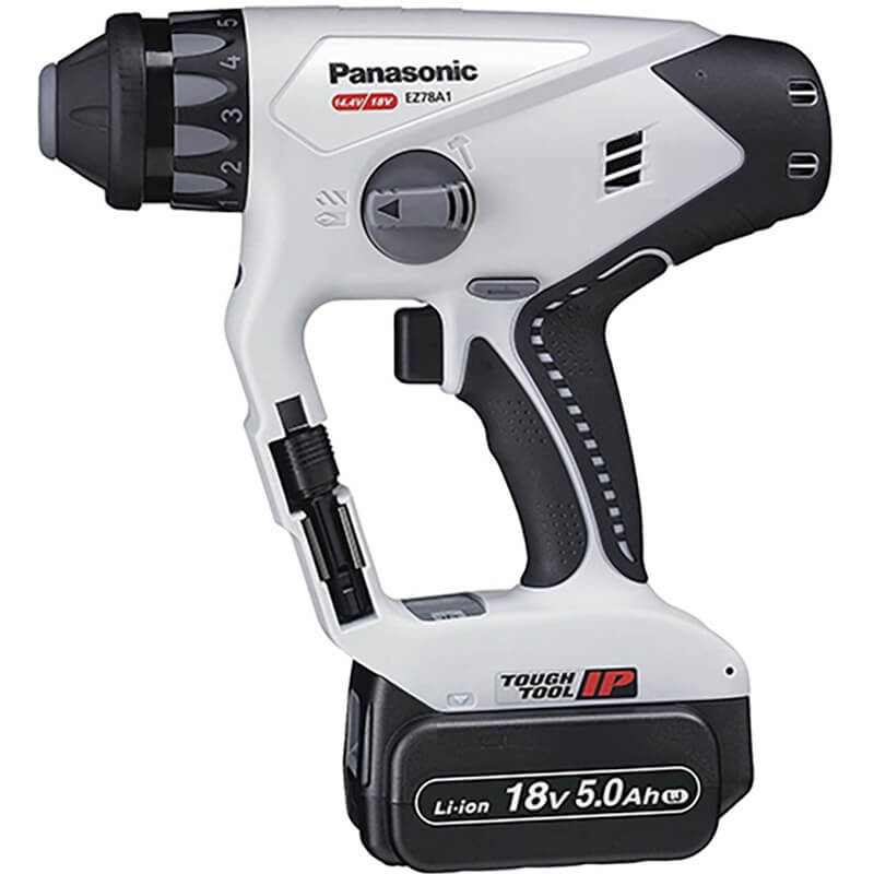 パナソニック / 充電マルチハンマー 18V / 電池パック2個・充電器・ケース・集塵カップ付の買取商品イメージ