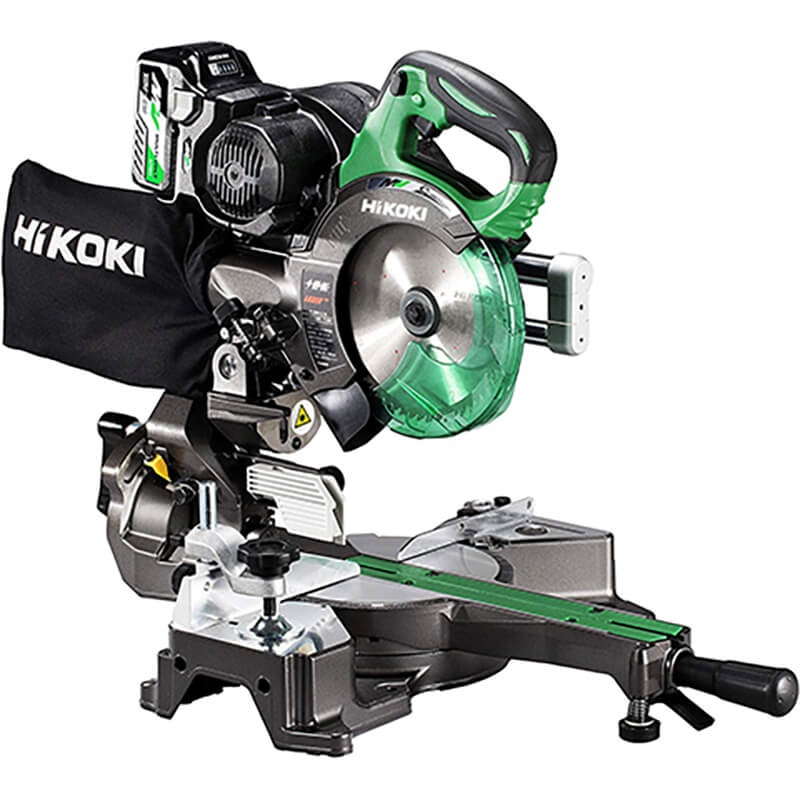 ハイコーキ / 卓上スライド丸のこ 36V 充電式 165mm / 畜電池・急速充電器・チップソー付の買取商品イメージ