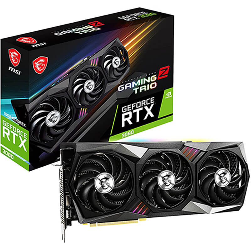 エムエスアイ / GeForce RTX 3080 GAMING Z TRIO 10G LHR グラフィックスボードの買取商品イメージ