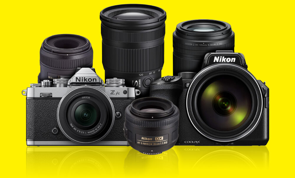 ニコン買取ページのメインイメージです。