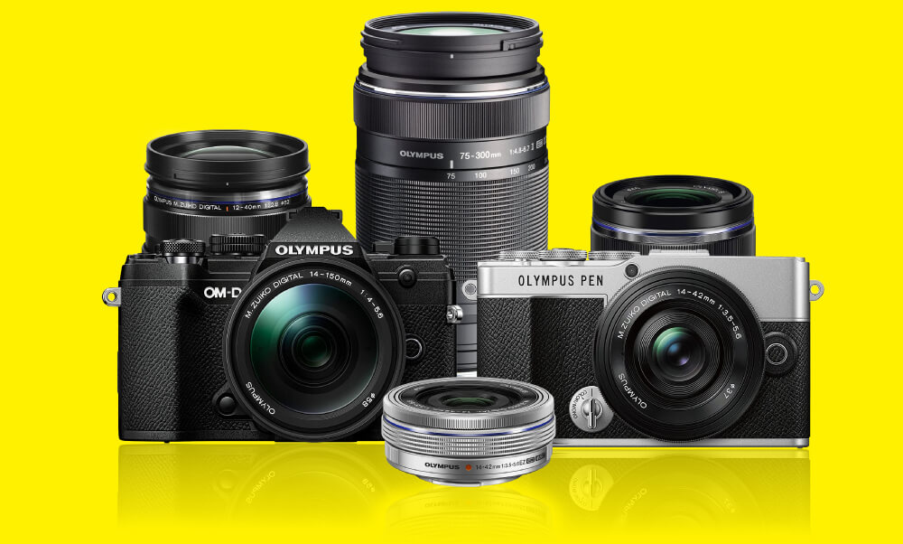 オリンパス買取ページのメインイメージです。