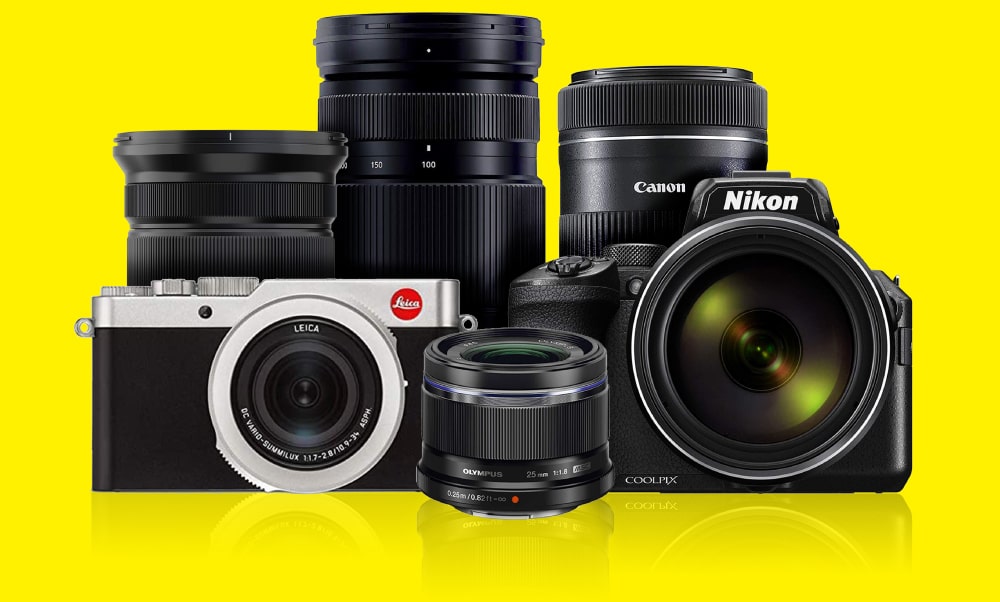 カメラ買取ページのメインイメージです。