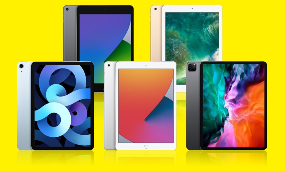iPad製品買取ページのメインイメージです。