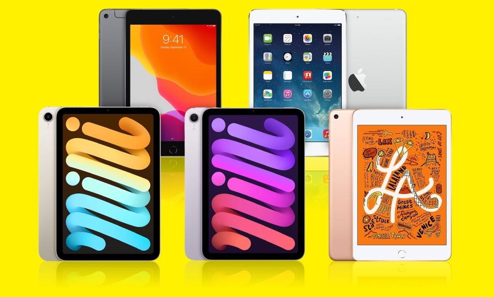 iPad mini買取ページのメインイメージです。