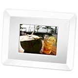 GREEN HOUSE デジタルフォトフレーム 3.5インチ 内蔵メモリー16MB 解像度320×240 クリア(フレーム3色付) GHV-DF35CW