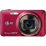 GE デジタルカメラ 1410万画素 光学8倍 レッド E1486TW RD