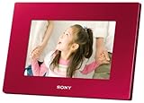 SONY デジタルフォトフレーム S-Frame DR720 7.0型 内蔵メモリー2GB レッド DPF-D720/R