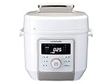 コイズミ マイコン電気圧力鍋 2.0L 6種類自動メニュー ワンタッチ 55品搭載レシピブック付き ホワイト KSC-4501/W