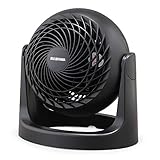 アイリスオーヤマ サーキュレーター 静音 8畳 マカロン マットデザイン 首振り固定 パワフル送風 コンパクト PCF-MKM15N-B ブラック