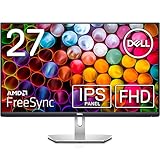Dell S2721H 27インチ モニター (3年間無輝点交換保証/フルHD/IPS非光沢/HDMIx2/sRGB 99%/傾き調節/AMD FreeSync/スピーカー付)
