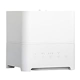 アイリスプラザ 加湿器 おしゃれ Hanx-Home ハイブリッド加湿器 4L ホワイト HA-H04W