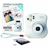 富士フイルム(FUJIFILM) インスタントカメラ チェキ instax mini 25 ホワイト INS MINI 25 WT N