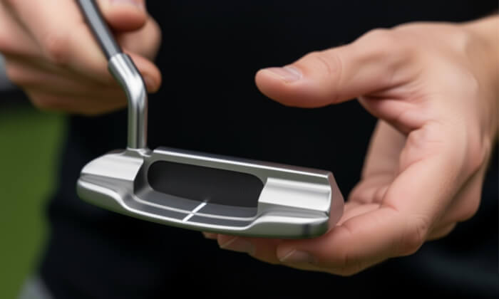 パターを査定する人の画像