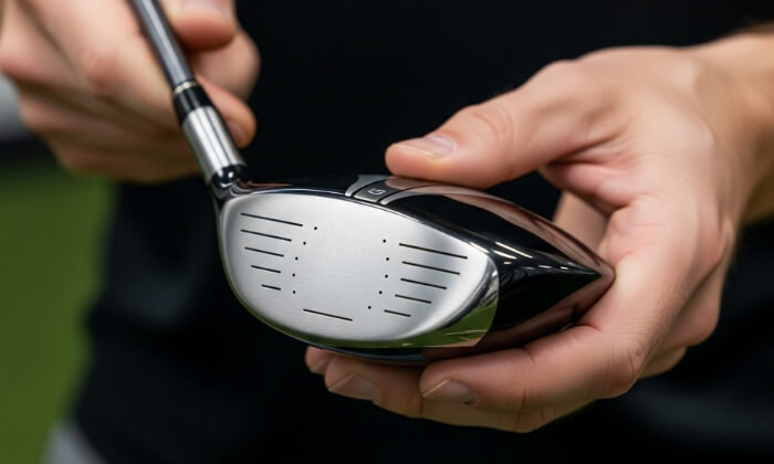 ドライバーを査定する人の画像