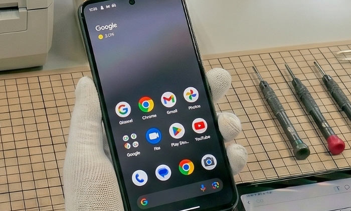 Xperiaを査定する人の画像